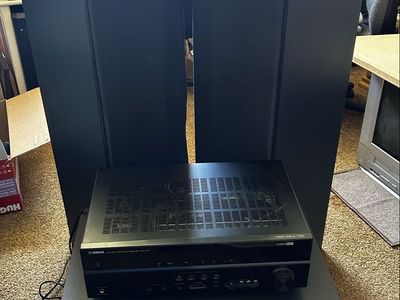 Mitsubishi Speaker Sound System with Yamaha Receiver - Complete Home Audio Setup
