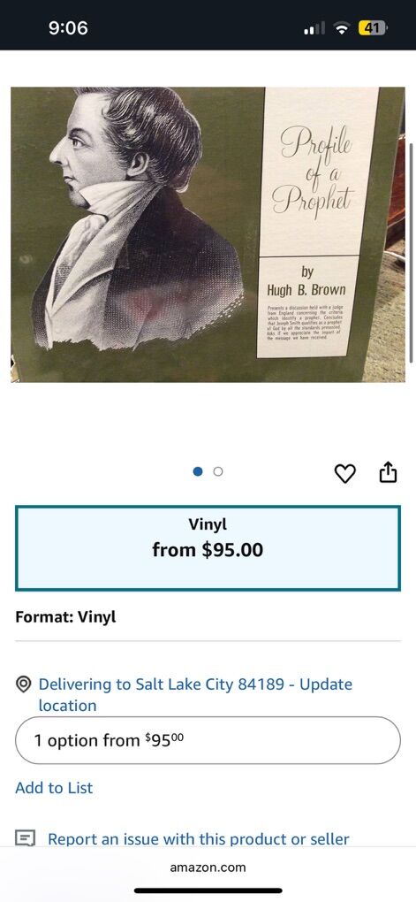 Profile Of A Prophet / Hugh B. Brown