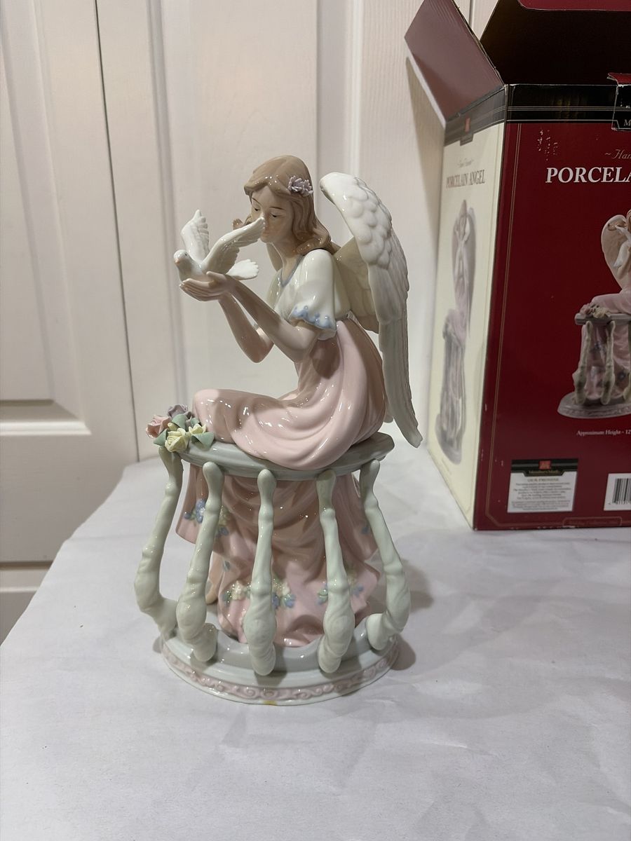 New Members Mark Highly ornate Porcelian Angel