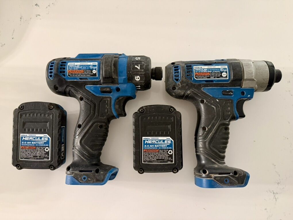 Hercules 12 V Tool Set
