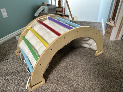 Wooden Climber Arch/Rocker