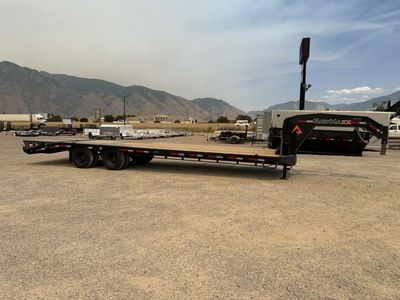 2026 RawMaxx 8.5x28 FDX Tandem Dual Gooseneck Deck