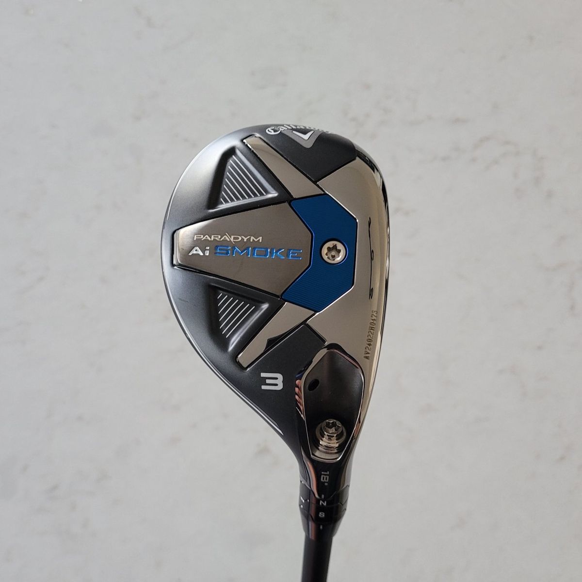 NEW-Callaway Paradym Ai-Smoke Hybrid 3 Stiff