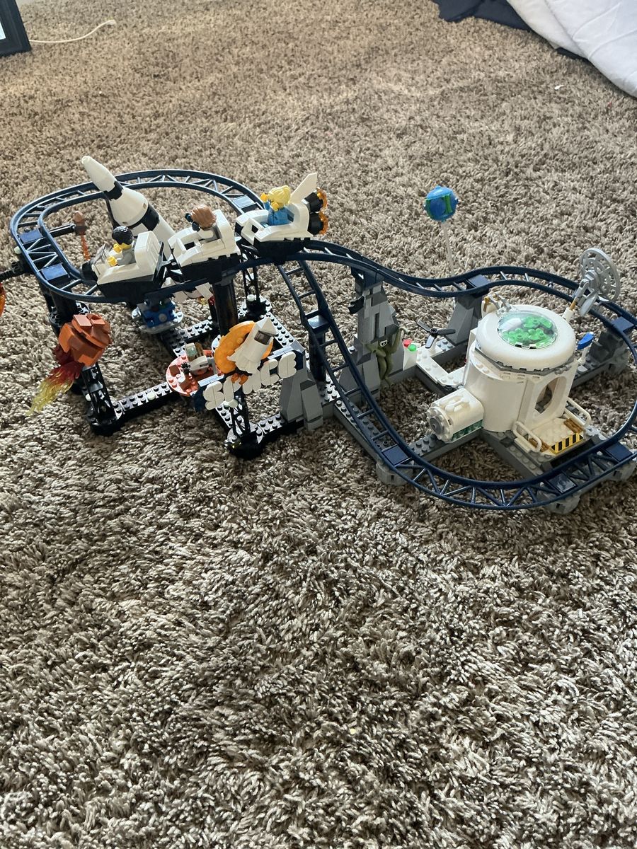 LEGO Creator space roller coaster 3in1 triple the fun!