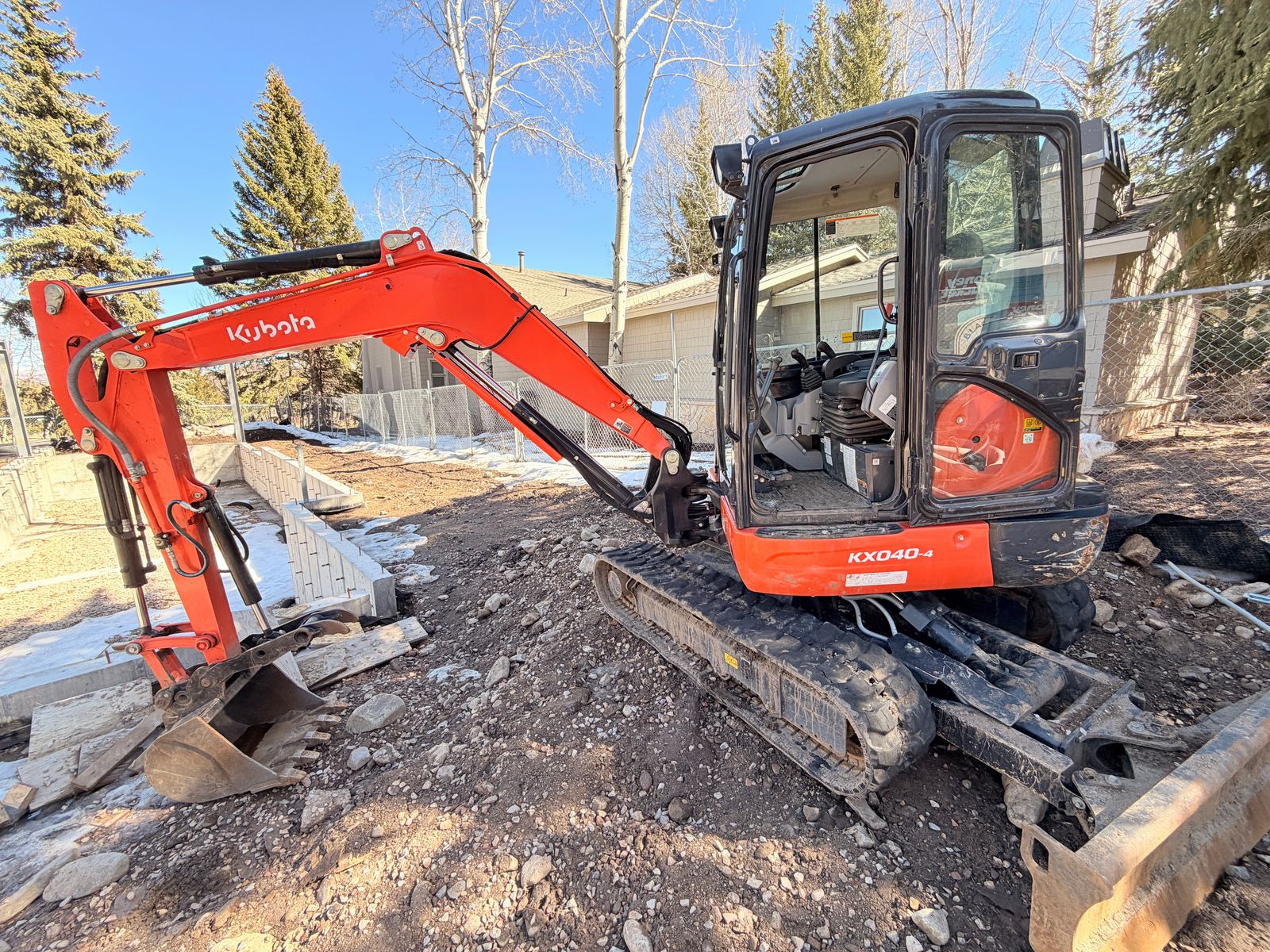 2024 Kubota KX040 -4R3A Excavator Mini Ex ***LOW HOURS***