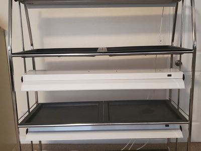 Floralight T5 Full-Spectrum Three-Tier Grow-Light Stand