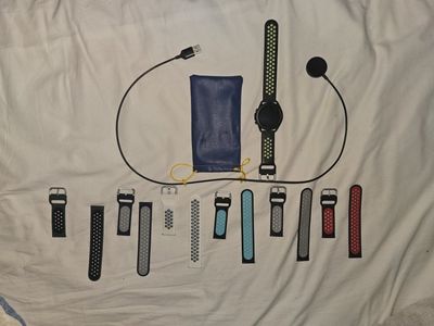 Samsung Galaxy Watch 3 Smartwatch with Charger and 6 Extra Bands
