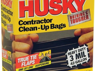 Husky Contractor Clean‑Up Bags – $18.25