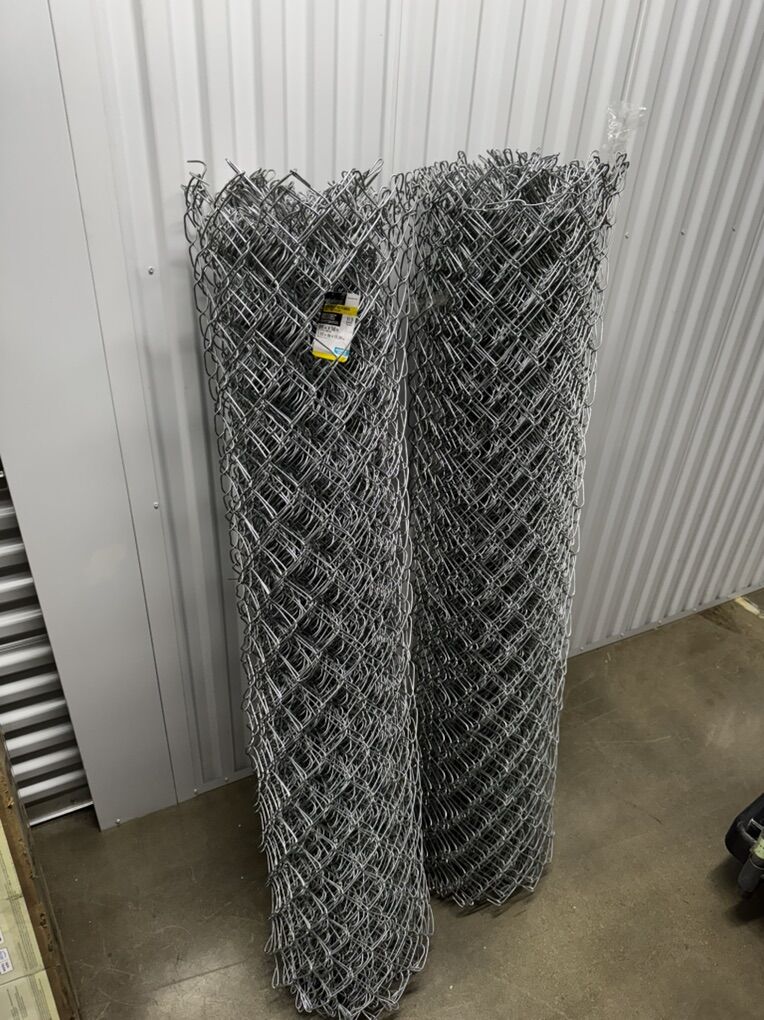 2 rolls Everbilt 60 in. x 50 ft.  Chain Link Fence