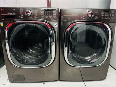 Lg Steam Electric Front Load Set