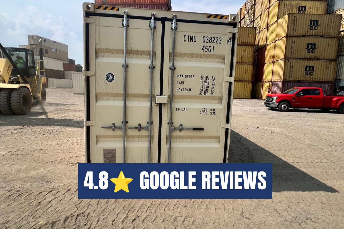 20' Shipping Container – Contractor Equipment Storage – Available Now