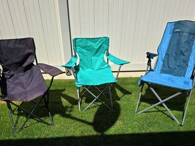 Outdoor Camping Folding Chairs in NEW condition