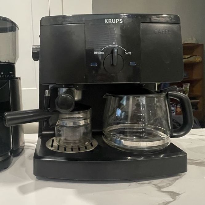 KRUPS Combo Espresso Machine and Drip Coffee Maker