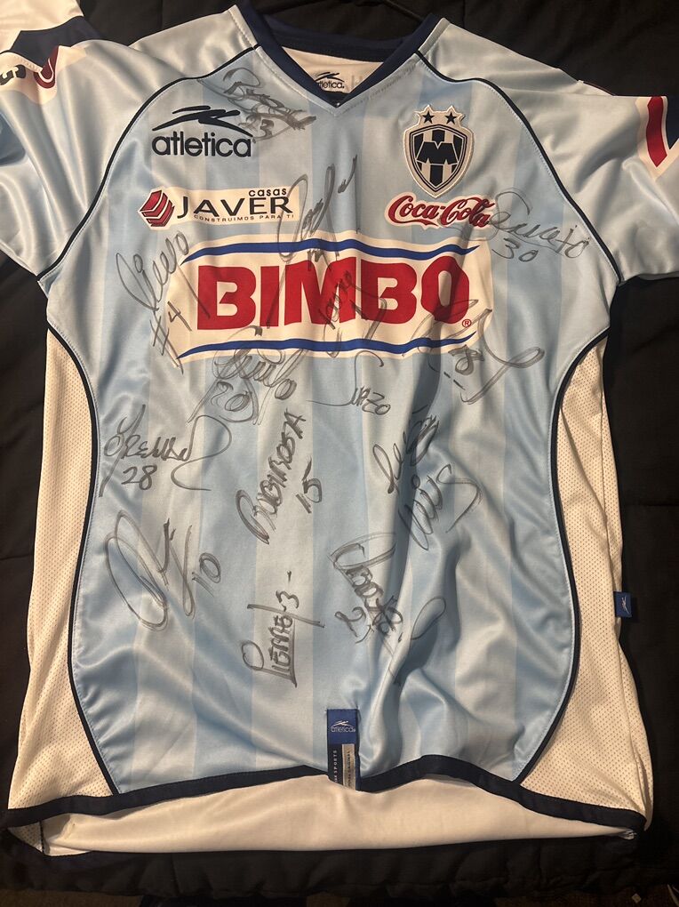 Bimbo Team Signed Jersey With Tag