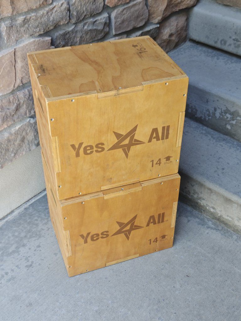2 Yes4All Wooden Pylo Boxes