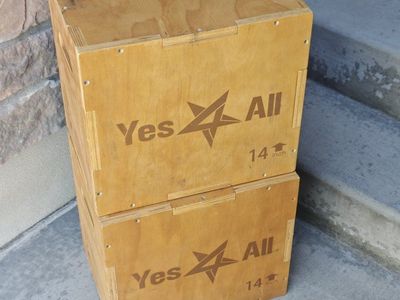 2 Yes4All Wooden Pylo Boxes