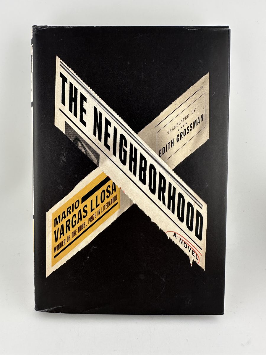 The Neighborhood Mario Vargas Llosa HC 2018 1st Ed FSG DJ Novel