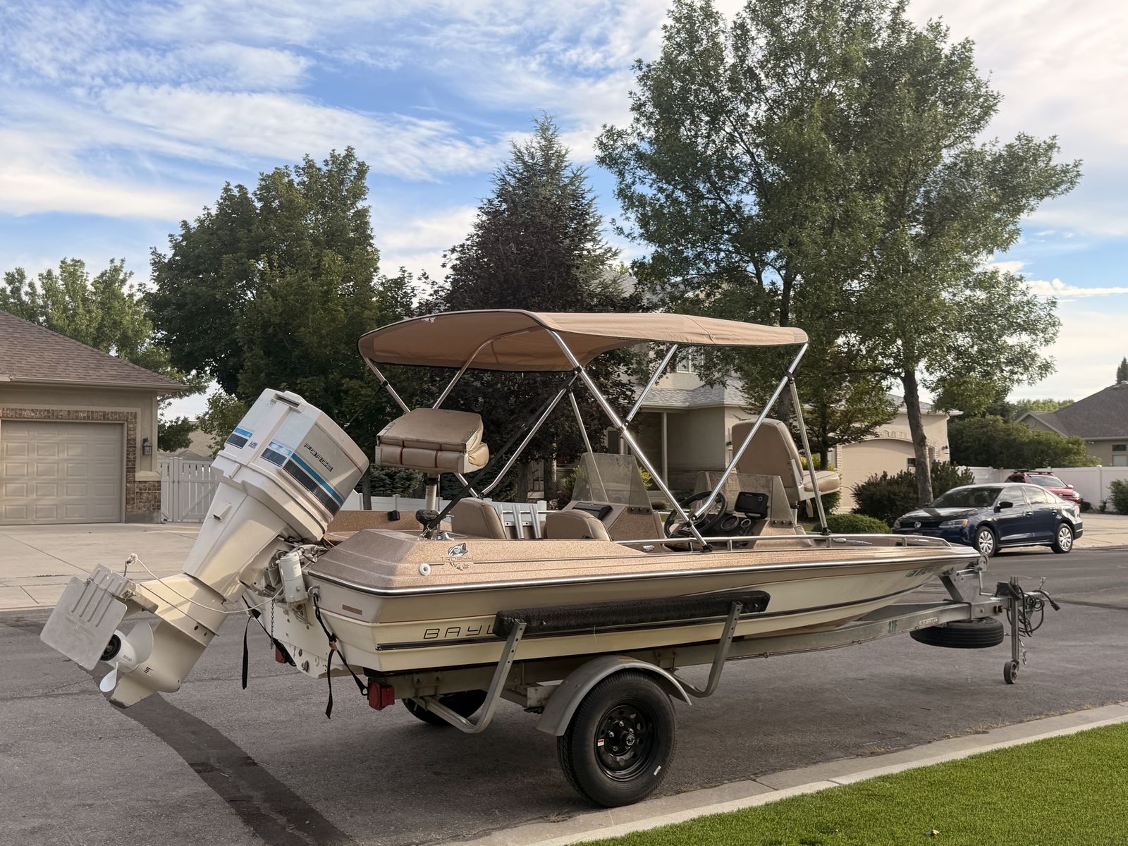 1984 Bayliner bass boat
