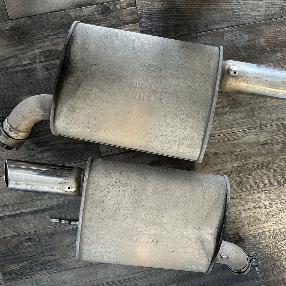 2007 Mustang GT OEM Mufflers