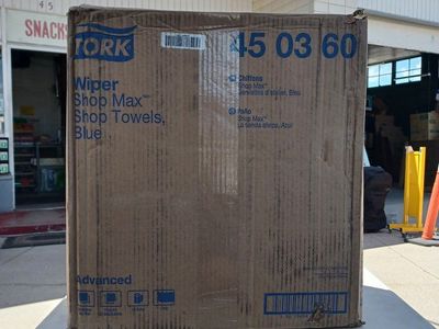 Tork Shop Max Advanced Blue Wiper Shop Towels - Case of 60 Rolls