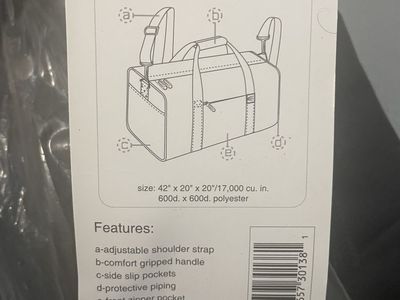 NEW TrekGear USA By Triple Gear Insulated Bag