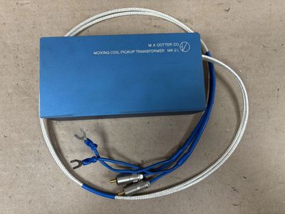 M A Cotter moving coil pickup transformer MK 2L