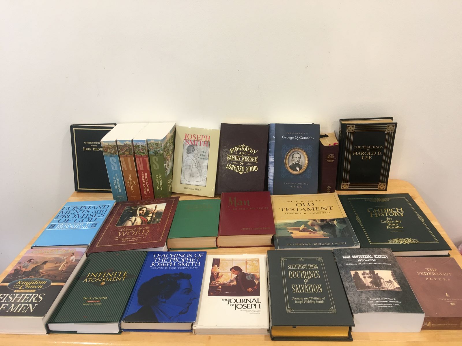 LDS Religious Book Collection Lot - Church History, Teachings & Doctrine Volumes