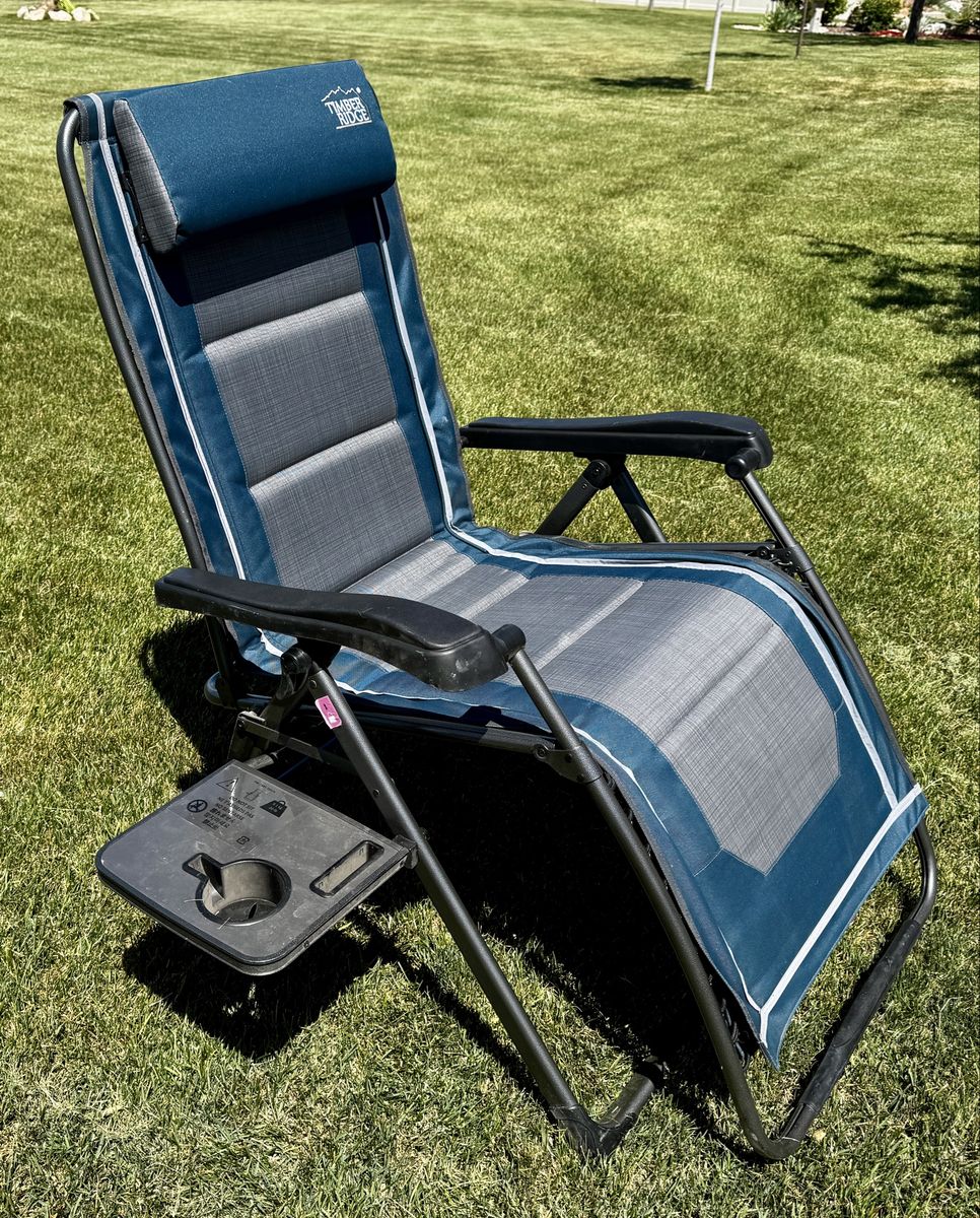 Timber Ridge Zero Gravity / Anti-Gravity Reclining / Camping Chair