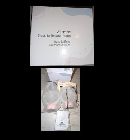 NEW Wearable Electric Breast Pump Light & Silent (QY-101)  Boxed / Brand New