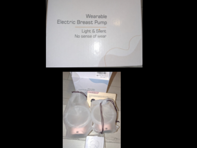 NEW Wearable Electric Breast Pump Light & Silent (QY-101) Boxed / Brand New