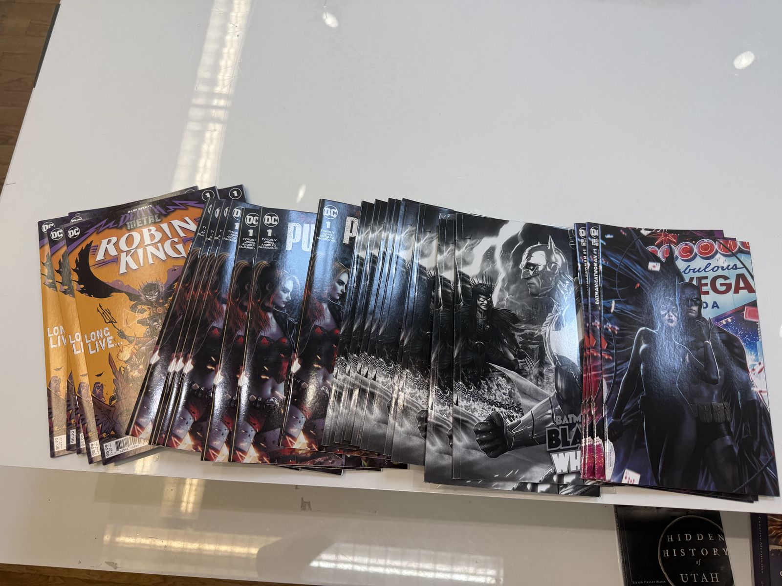 Batman, Robin, Punchline comic books .50 each
