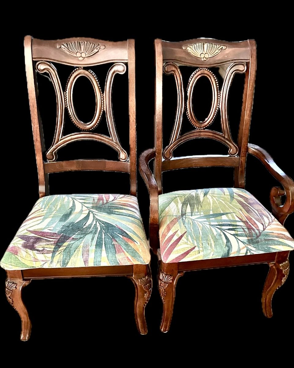 Solid Wood Dining Chairs Total 8