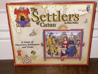 Settlers Of Catan Board Game