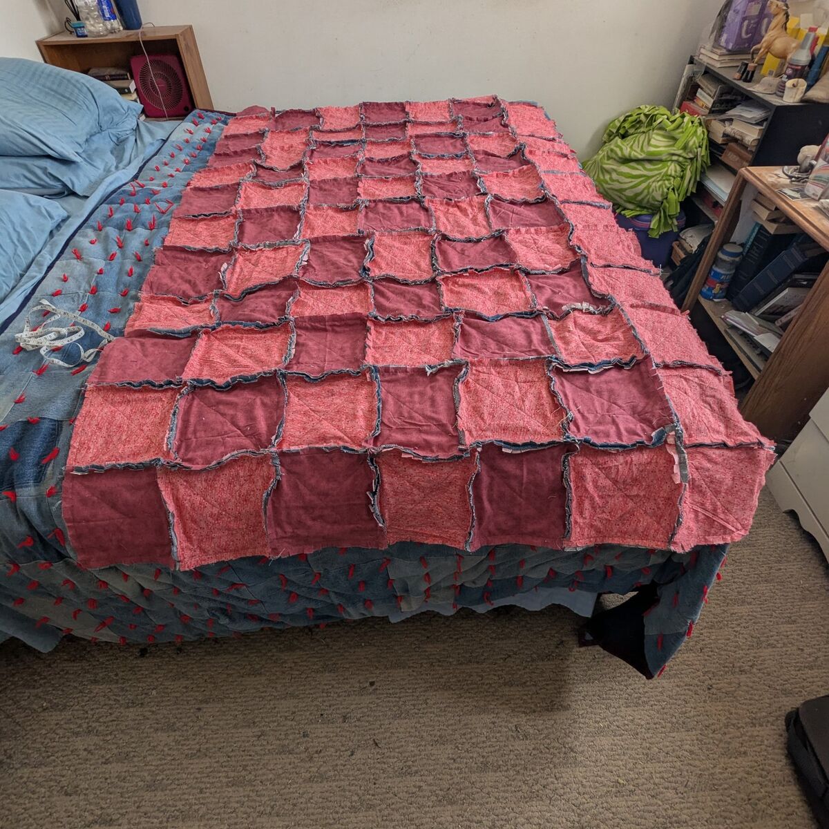 For sale Beautiful Home Sewn Blanket