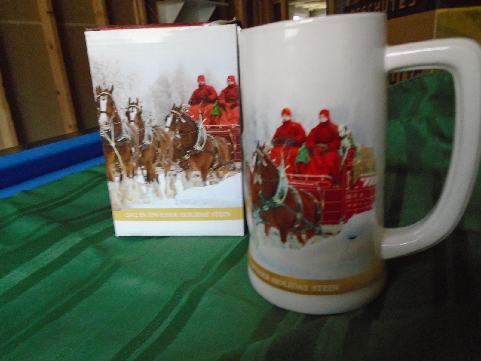 2012 Budweiser Holiday Stein