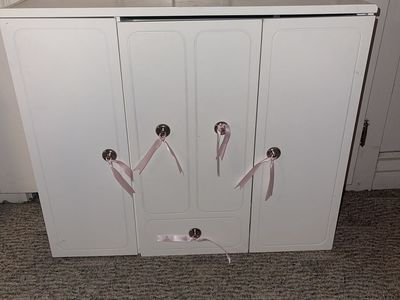 Our Generation Doll Wardrobe + AG Hangars