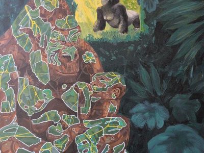 Original Acrylic Painting on 30×40 Stretched Canvas Taking Offers/Bids