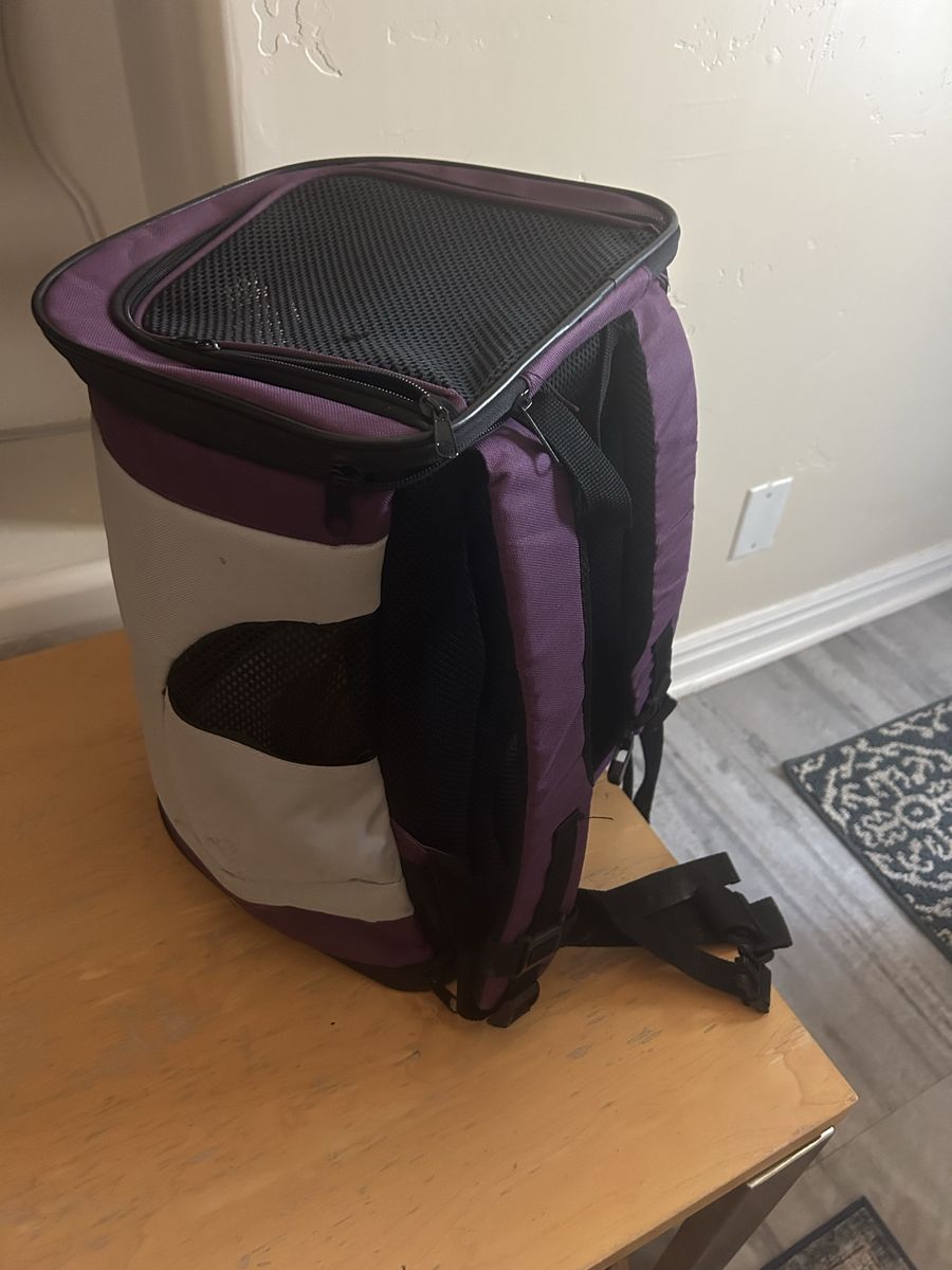 Small dog or cat backpack carrier