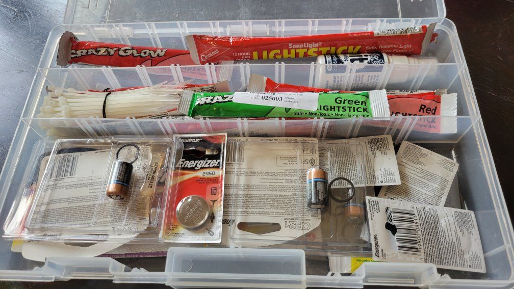 Spare Lights & Batteries Kit