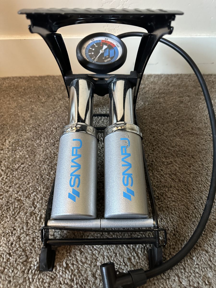SANPU Dual Cylinder Foot Air Pump
