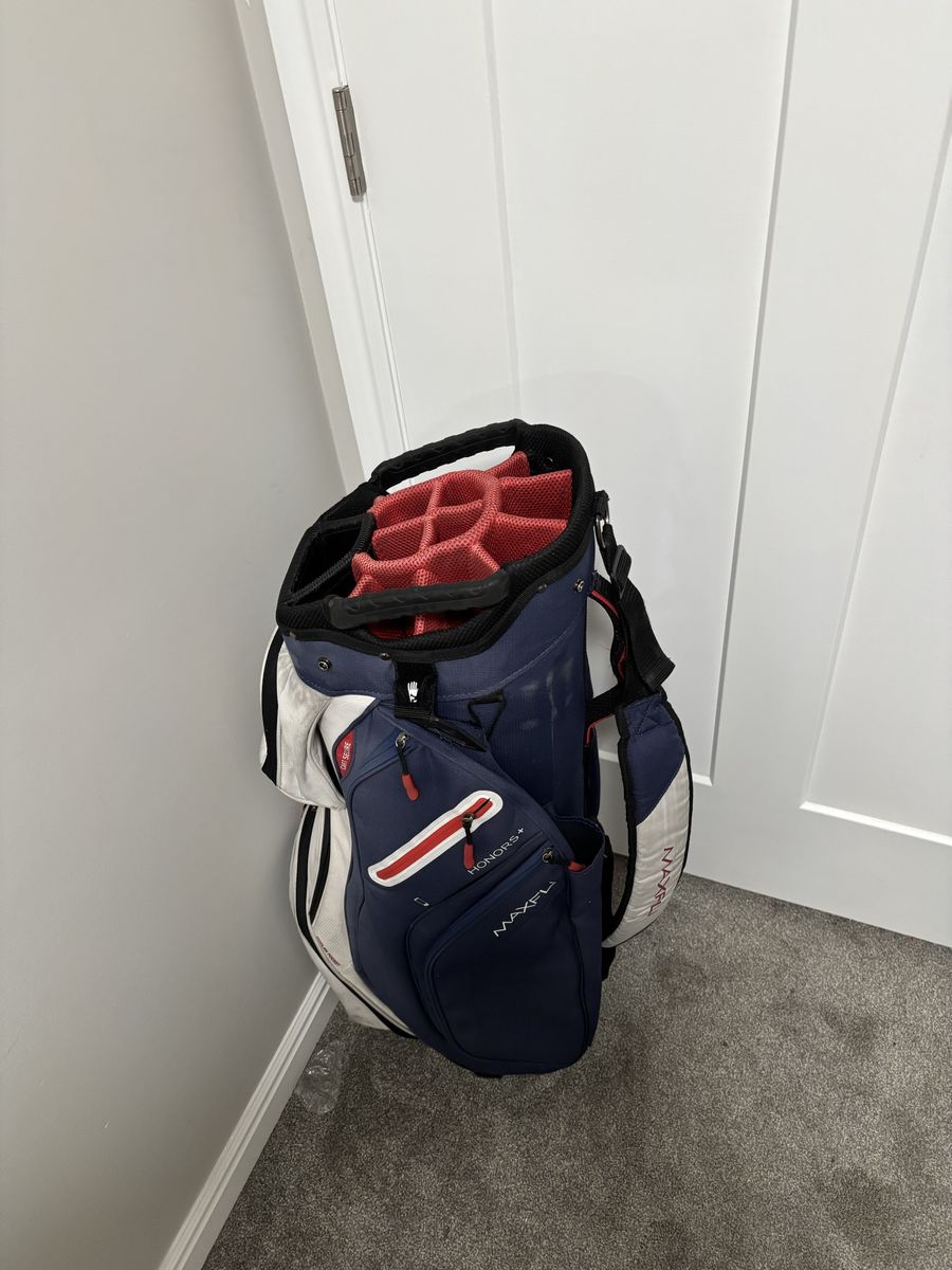 Golf Cart Bag w cooler pocket 14 way