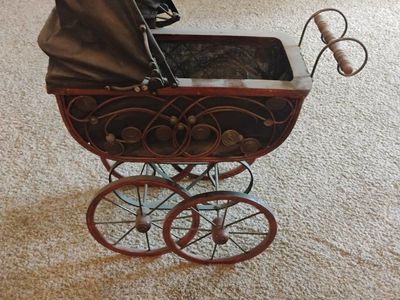 Baby doll Carriage Pram Stroller Victorian Style