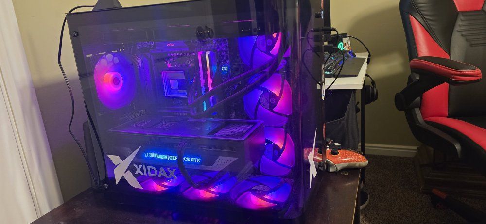 XIDAX Gaming PC Desktop Computer - GeForce RTX with RGB Lighting