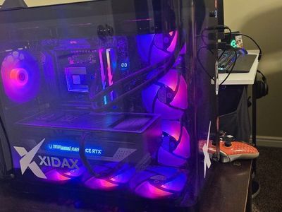 XIDAX Gaming PC Desktop Computer - GeForce RTX with RGB Lighting