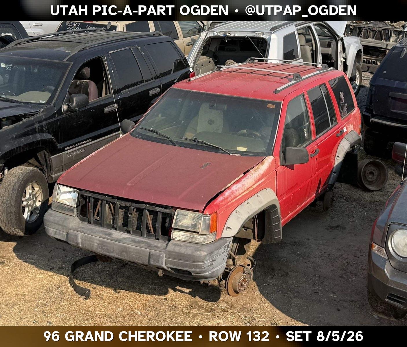 Just In! 1996 Jeep Grand Cherokee ZJ Parts - UTPAP Ogden