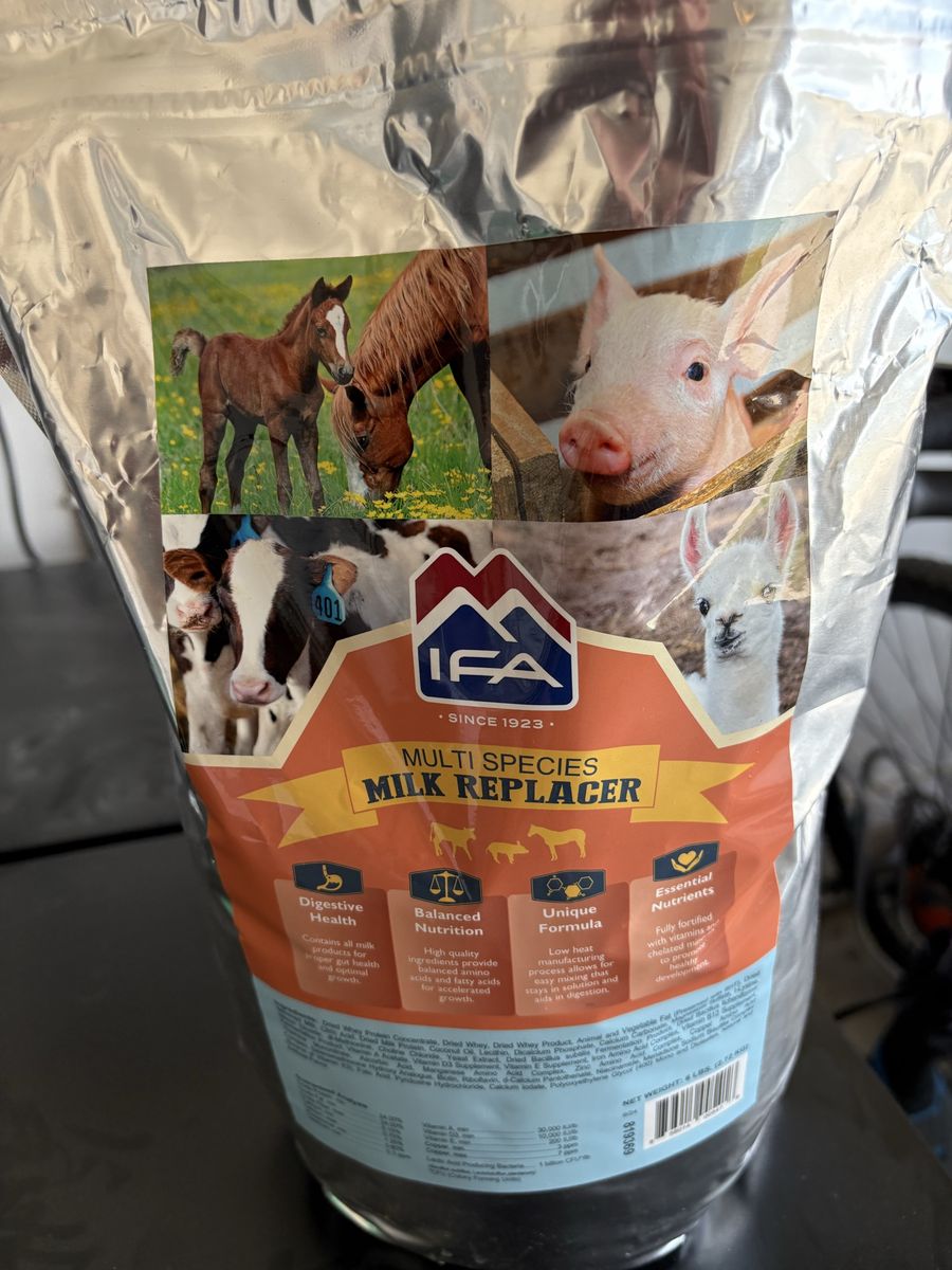 IFA Multi Species Milk Replacer - 8.8lbs (Used)