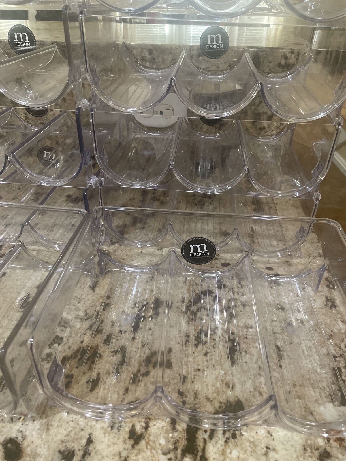 Bottle stacking organizer