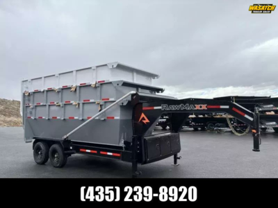 RawMaxx 7X16 RDX ROLL OFF BIN Dump Bin