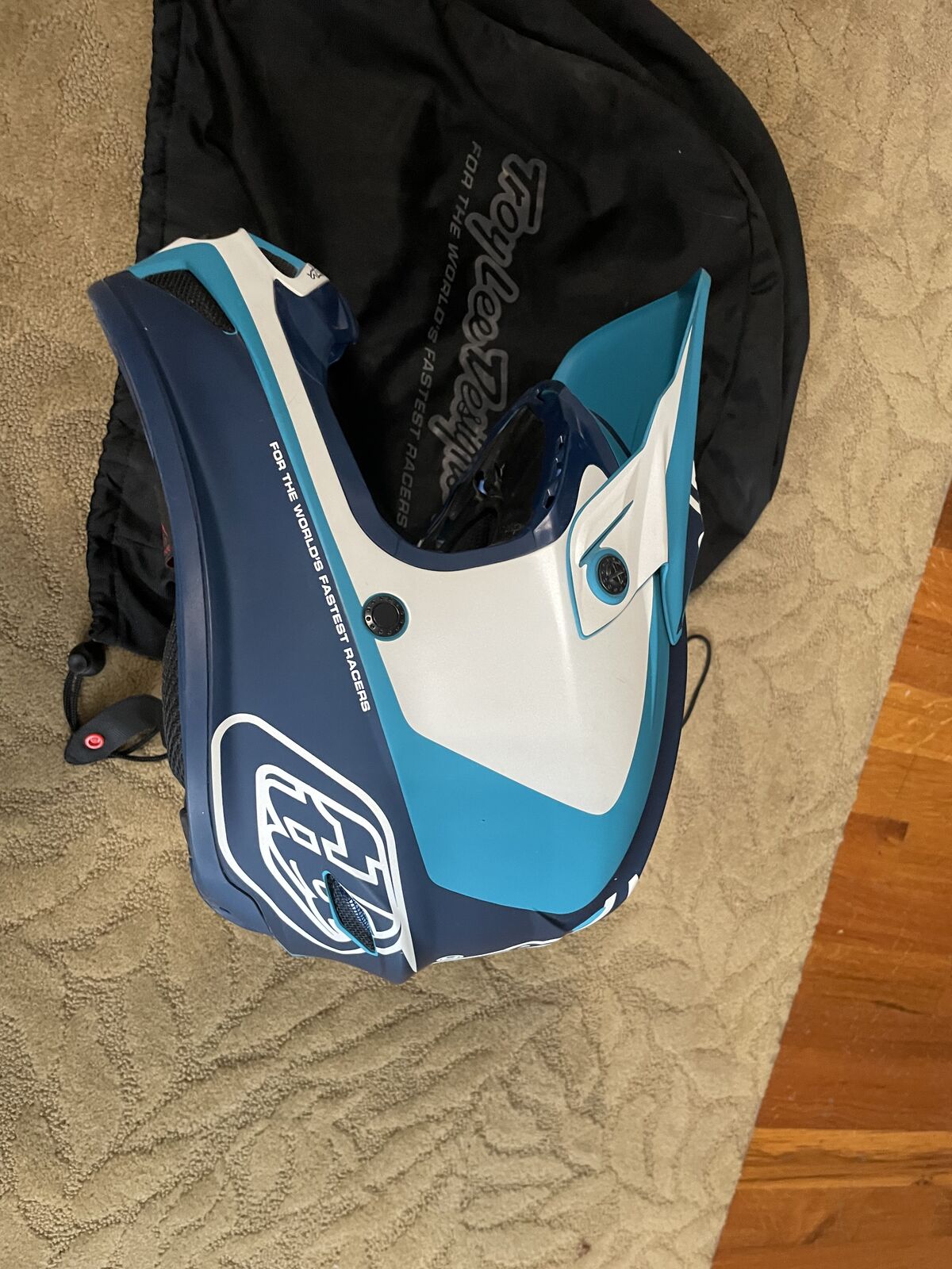 Medium TLD moto helmet