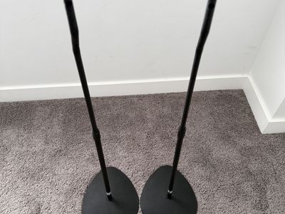 SANUS VuePoint Speaker Stands - Pair - Like New